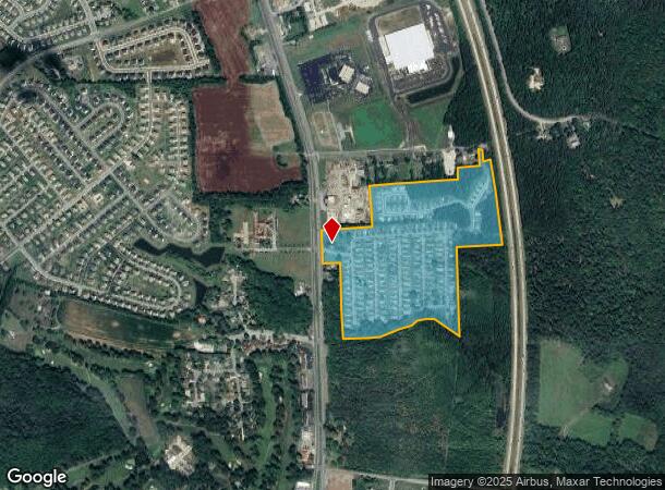 3023 S Dupont Blvd, Smyrna, DE Parcel Map