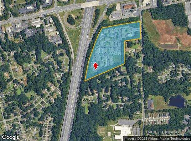  4904 Tanager Park Dr, Charlotte, NC Parcel Map