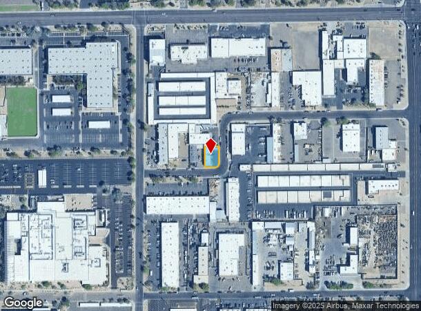  2016 W North Ln, Phoenix, AZ Parcel Map