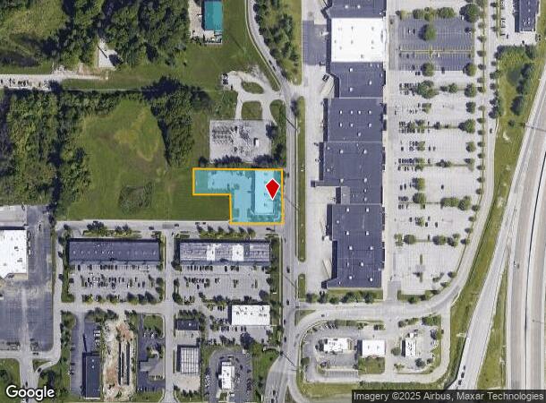  135 N Gates Dr, Bloomington, IN Parcel Map