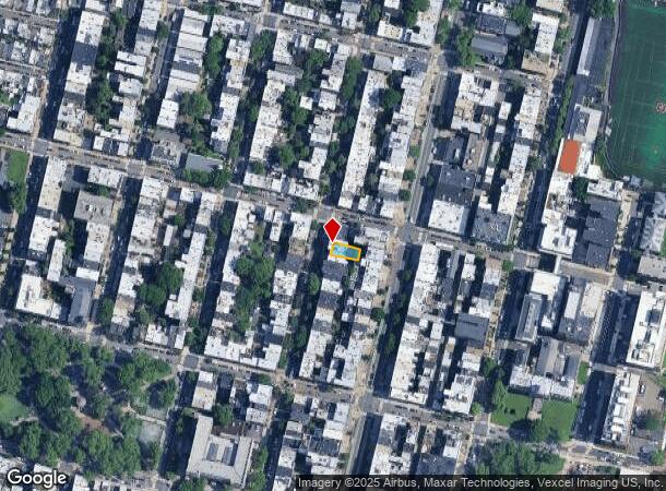 543 Bloomfield St, Hoboken, NJ Parcel Map
