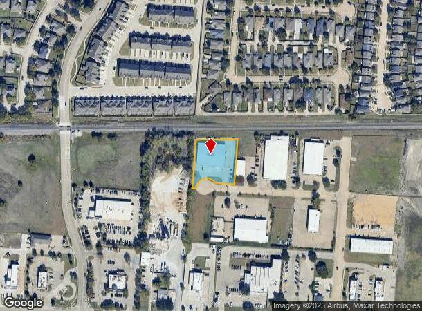  709 Business Way, Wylie, TX Parcel Map