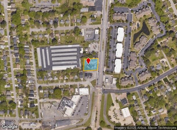  1209 N King St, Hampton, VA Parcel Map