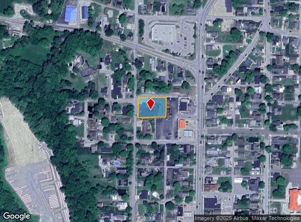 1116 Main St, Brookville, IN Parcel Map