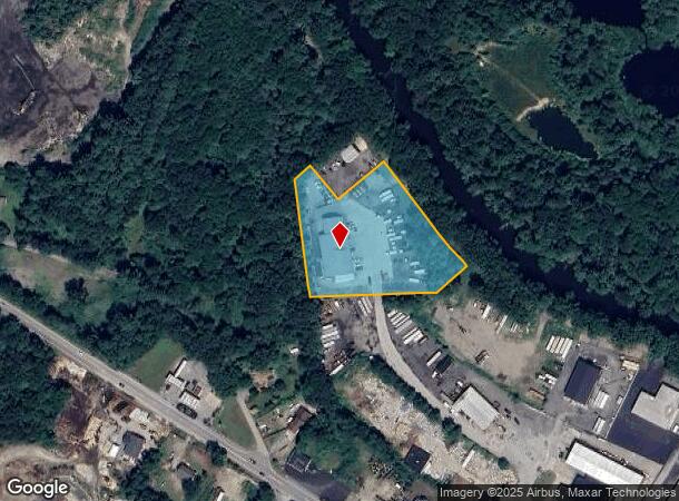 183 River Rd, Uxbridge, MA Parcel Map