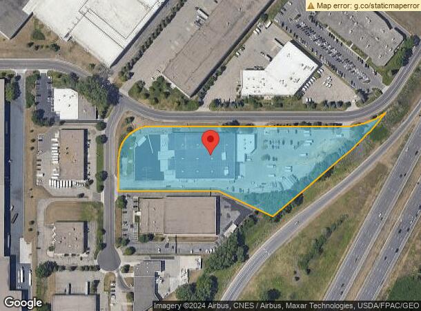  2922 W Service Rd, Saint Paul, MN Parcel Map