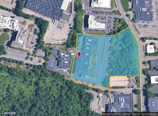 153 Second Ave, Waltham, MA Parcel Map