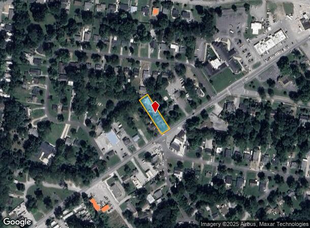  1410 W Main St, Franklin, TN Parcel Map