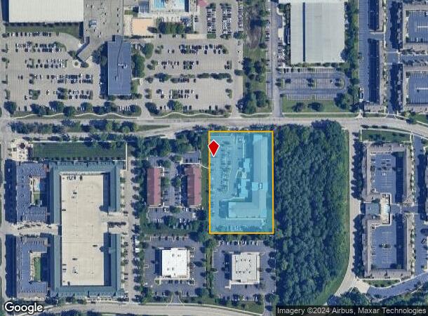  2841 Hannah Blvd, East Lansing, MI Parcel Map