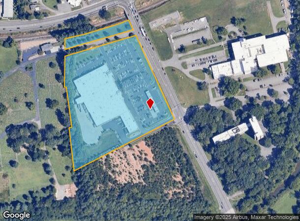  1570 Sand Hill Rd, Candler, NC Parcel Map