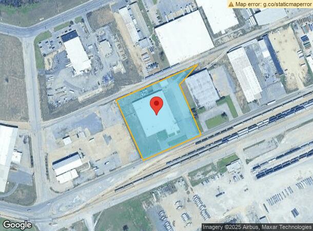  2500 Channel Ave, Memphis, TN Parcel Map