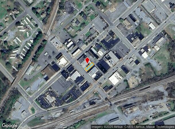 617 Broad St, Altavista, VA Parcel Map