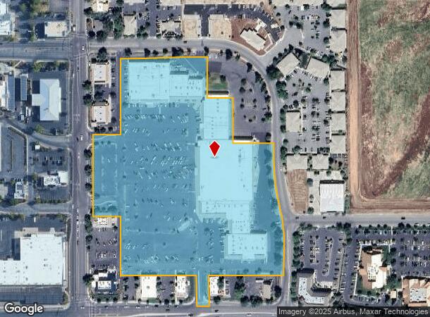  2485 Notre Dame Blvd, Chico, CA Parcel Map