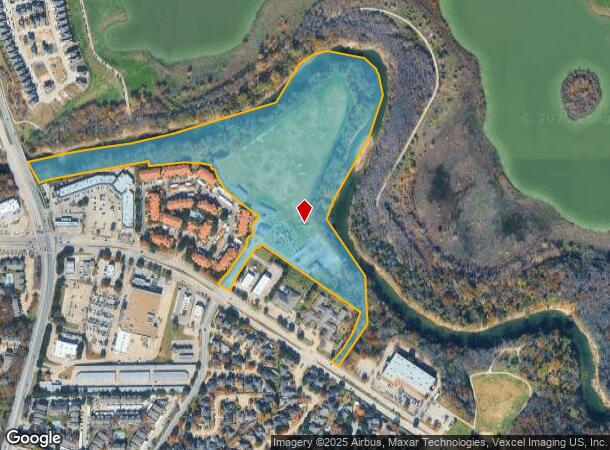 3015 N Collins St, Arlington, TX Parcel Map