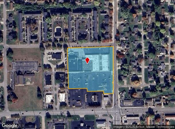  25Th Taylor Rd, Columbus, IN Parcel Map