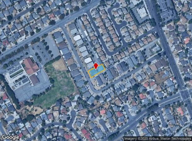  1236 Quincy Dr, San Jose, CA Parcel Map