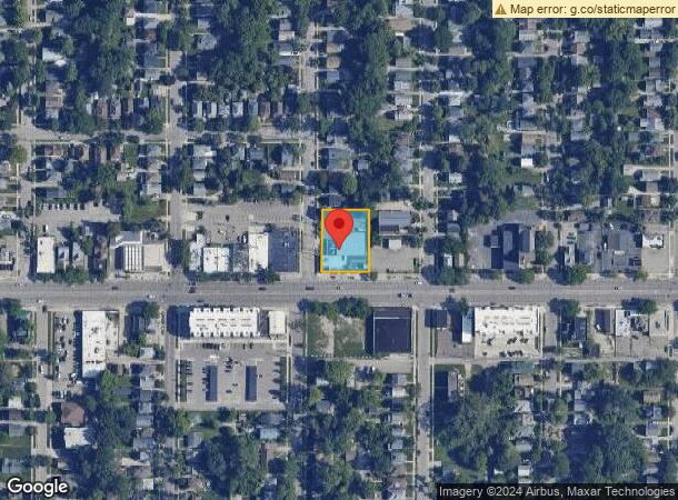  2101 E Michigan Ave, Lansing, MI Parcel Map