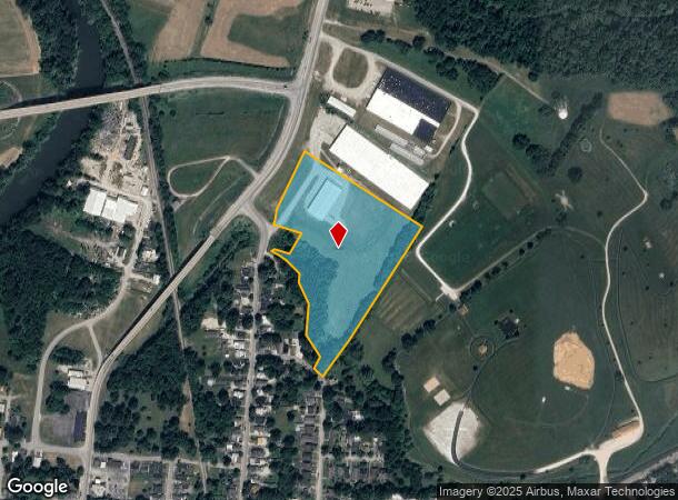  620 N Church St N, Cynthiana, KY Parcel Map