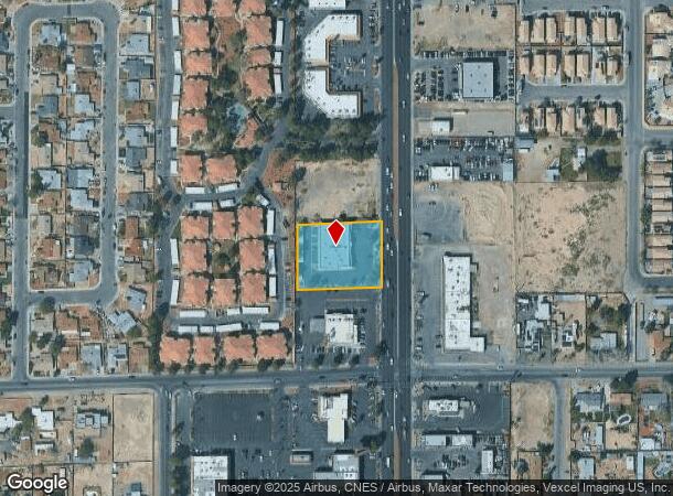 821 N Nellis Blvd, Las Vegas, NV Parcel Map