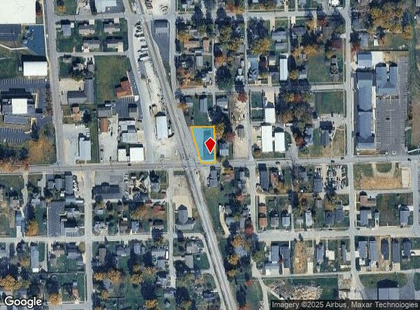  610 E Main St, Whiteland, IN Parcel Map