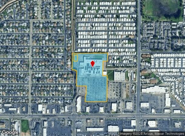 323 W Shaw Ave, Clovis, CA Parcel Map