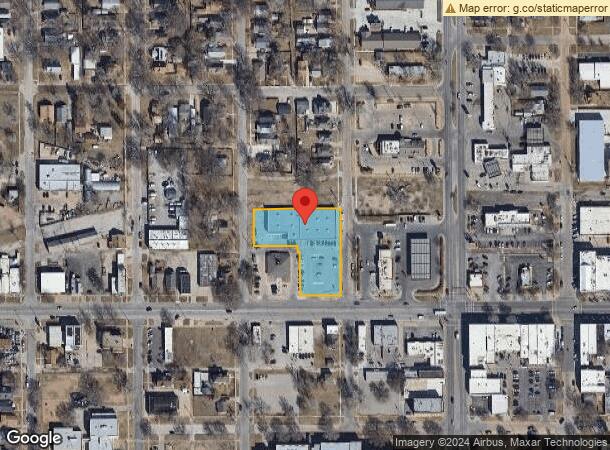  1202-1206 W Douglas Ave, Wichita, KS Parcel Map