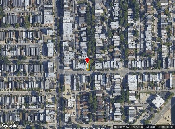  2334 W Taylor St, Chicago, IL Parcel Map