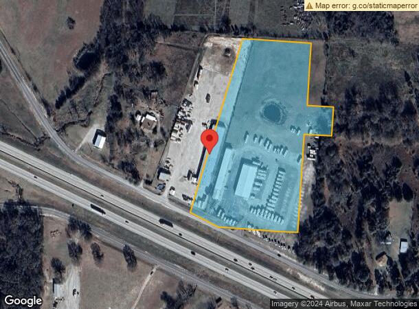  23360 Interstate 20, Wills Point, TX Parcel Map