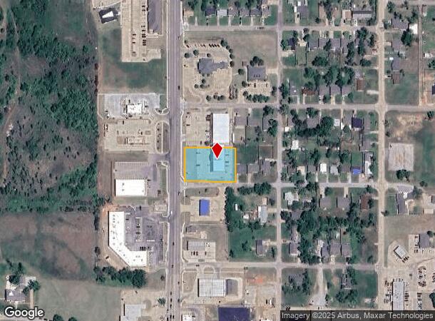  3301 N Kickapoo Ave, Shawnee, OK Parcel Map