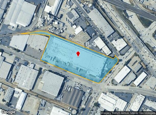  3217 Garfield Ave, Commerce, CA Parcel Map