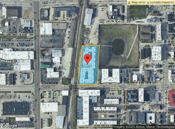  28 E Green St, Champaign, IL Parcel Map