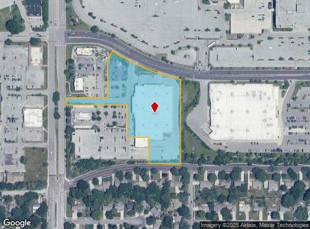  9781 Quivira Rd, Lenexa, KS Parcel Map