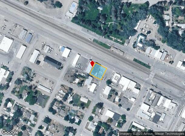  106 S Birch St, Shoshone, ID Parcel Map