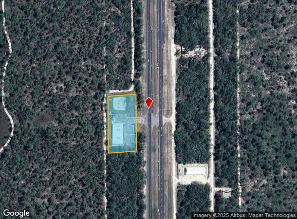  17111 Commercial Way, Weeki Wachee, FL Parcel Map