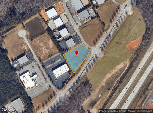 4129 Industry Way, Flowery Branch, GA Parcel Map
