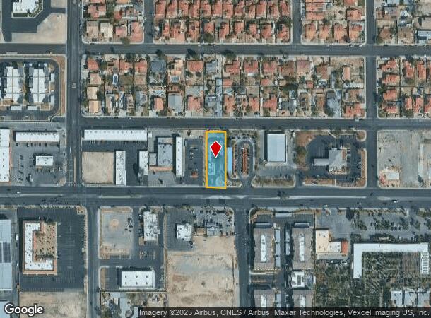  5602 W Charleston Blvd, Las Vegas, NV Parcel Map