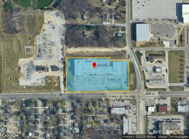  3501 E Edison Hickory Xing, South Bend, IN Parcel Map