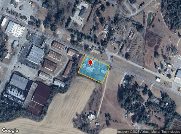  206 Railroad Ave E, Wagener, SC Parcel Map