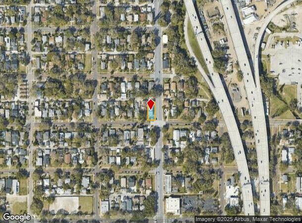  2003 Burlington Ave N, Saint Petersburg, FL Parcel Map