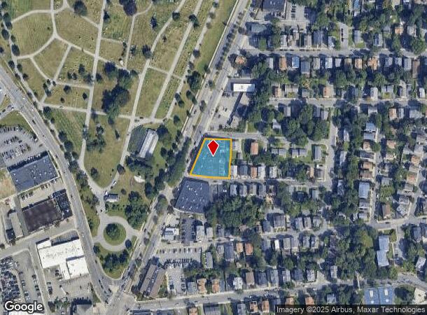  859 N Main St, Providence, RI Parcel Map