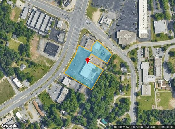  4711 W Gate City Blvd, Greensboro, NC Parcel Map