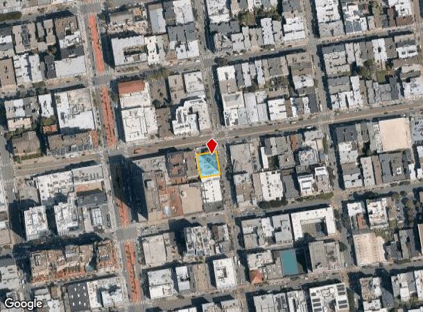 1615 California St, San Francisco, CA Parcel Map
