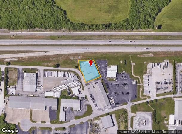  3737 E Evergreen St, Springfield, MO Parcel Map