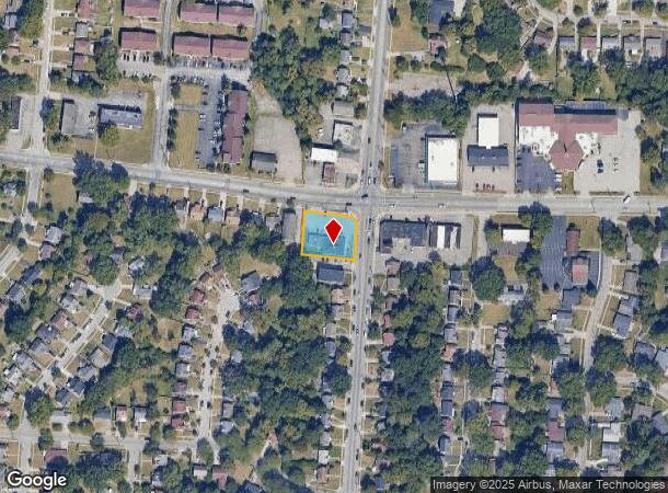  1205 W Galbraith Rd, Cincinnati, OH Parcel Map