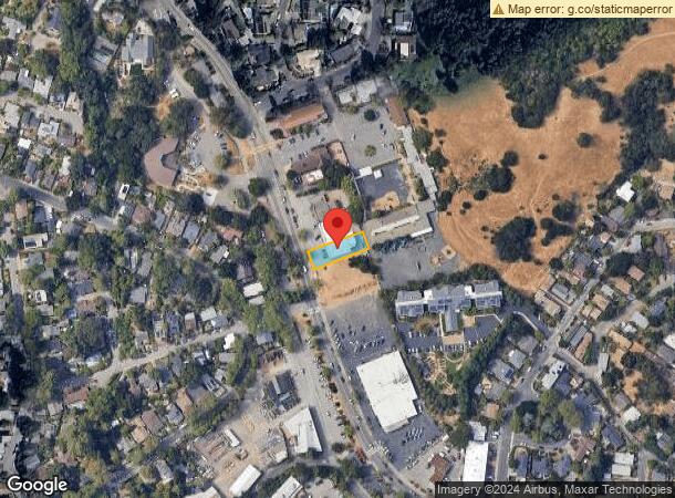  2082-2084 Sir Francis Drake Blvd, Fairfax, CA Parcel Map