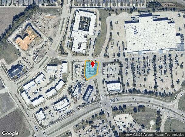  801 Baumgartner Way, Allen, TX Parcel Map