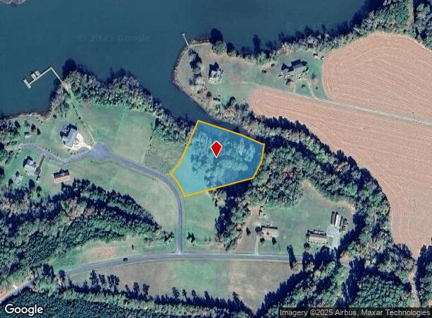 Underhill Creek Lndg, Onancock, VA Parcel Map