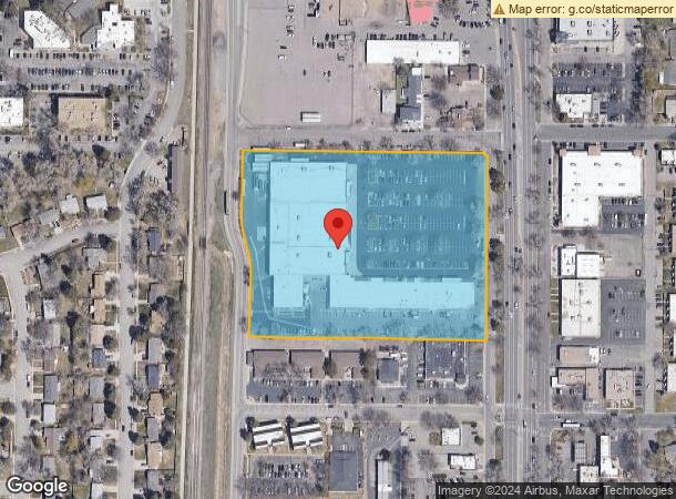  2721 S College Ave, Fort Collins, CO Parcel Map