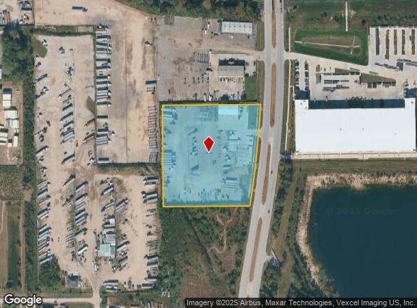 6409 Mesa Dr, Houston, TX Parcel Map