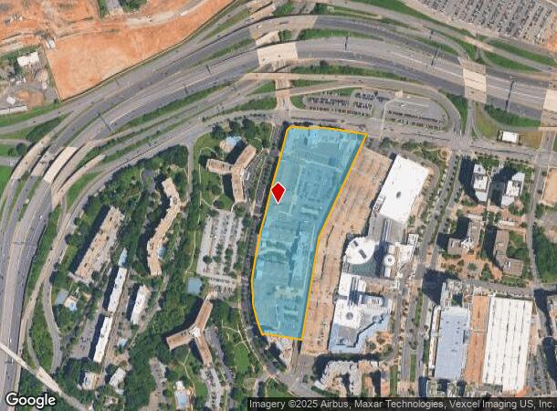 1101 S Joyce St, Arlington, VA Parcel Map